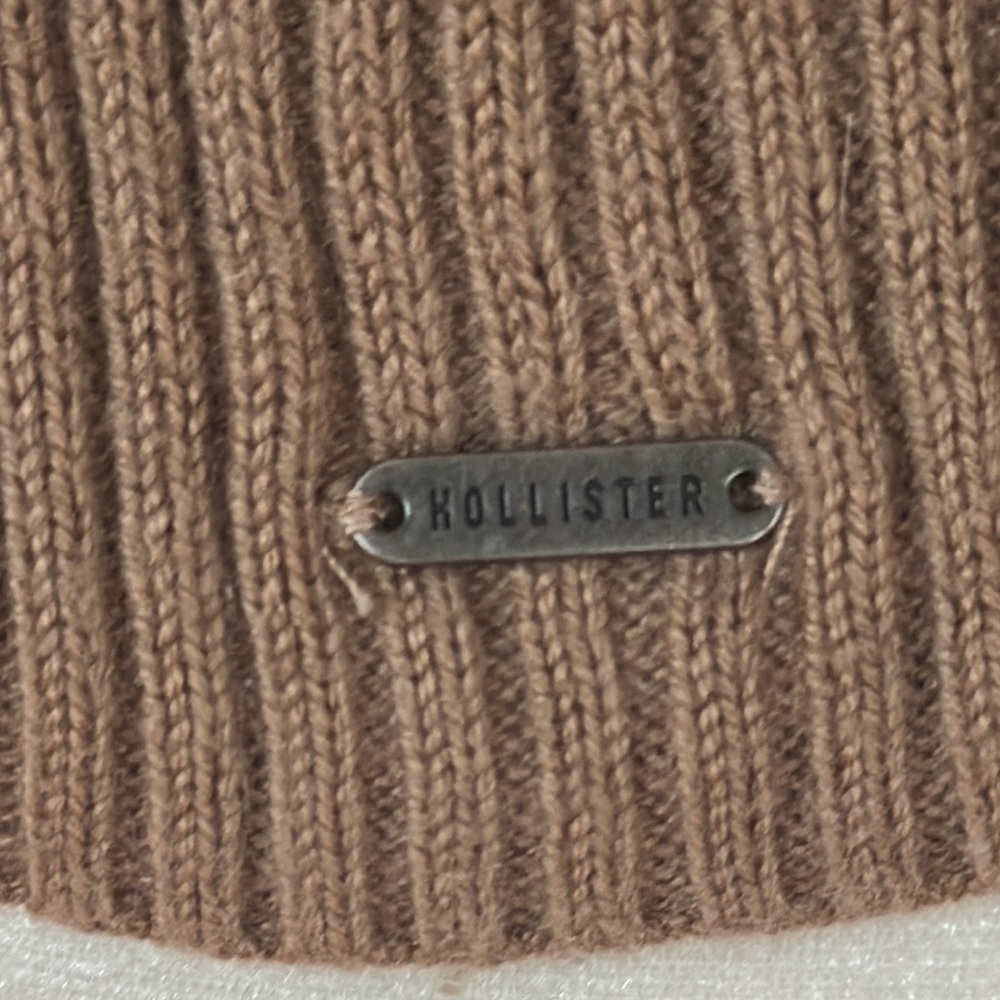 Hollister Brown Ribbed Women's Cadigan Juniors size Xs - Picture 3 of 10